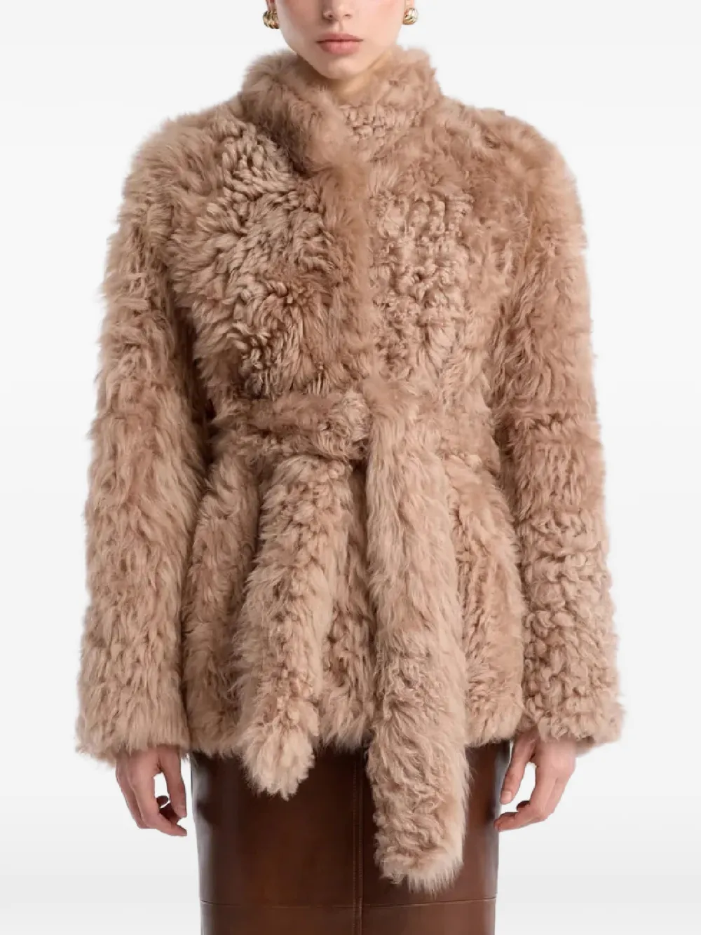Nour Hammour Elsa Jacket in Neutrals, view 5