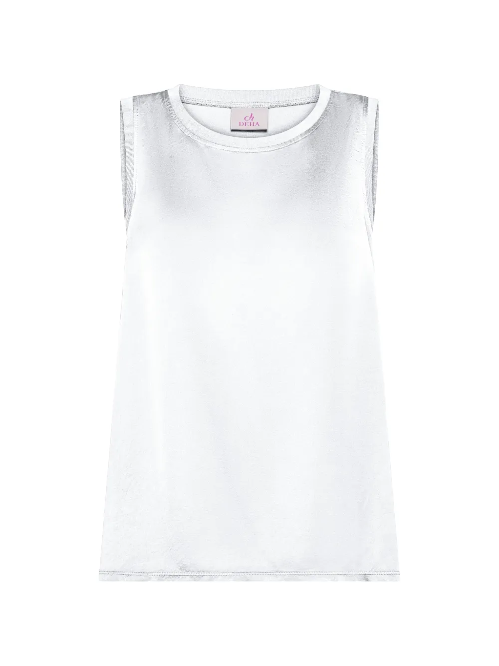 DEHA crew-neck tank top - Bianco