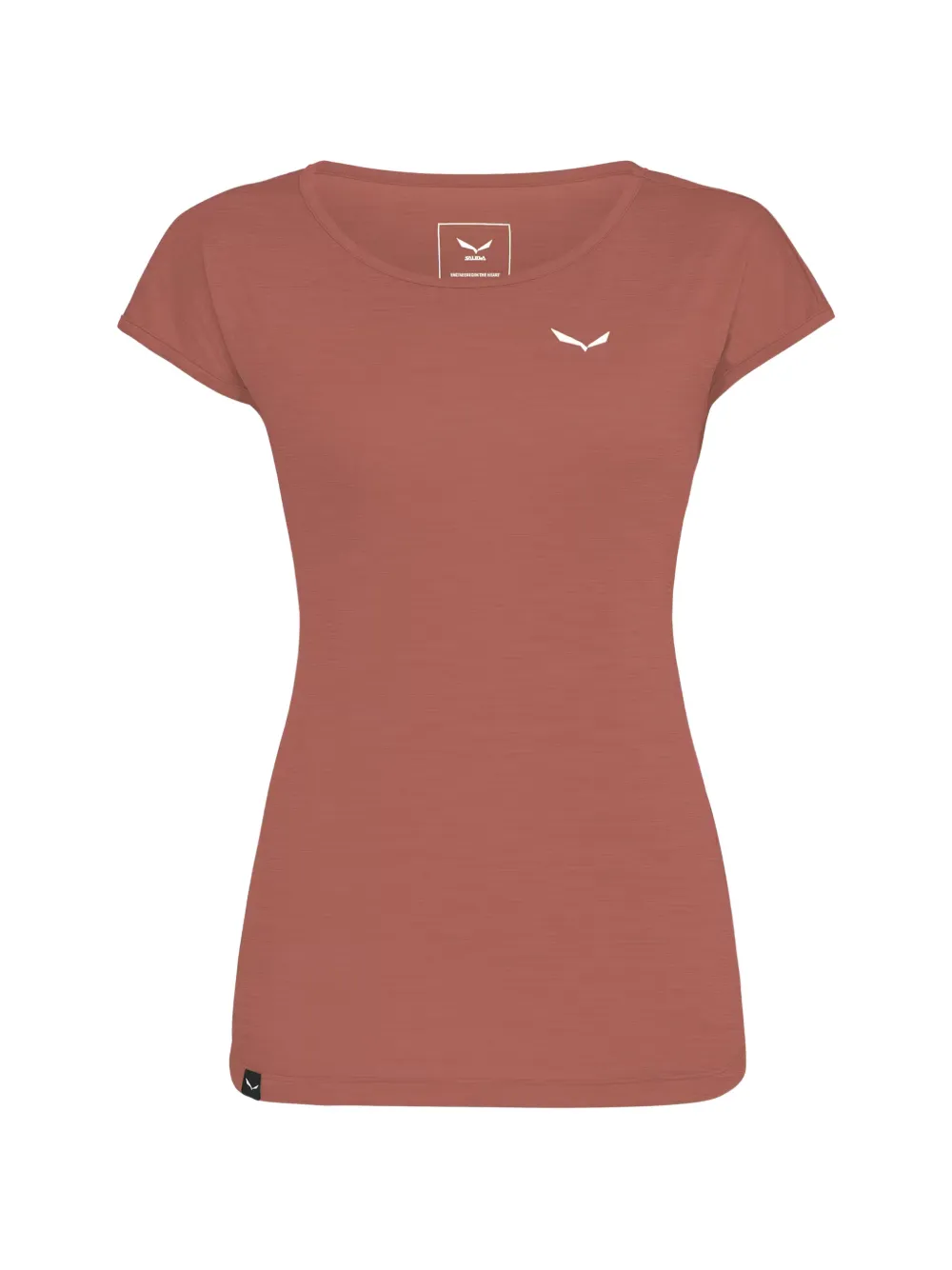 Salewa Puez Melange Dry T-Shirt - Rot