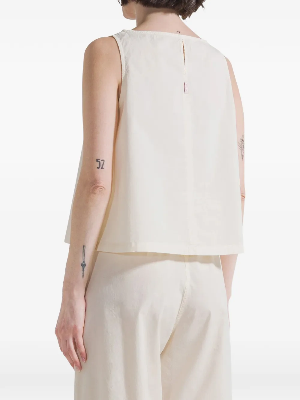 Poplin Sleeveless Top
