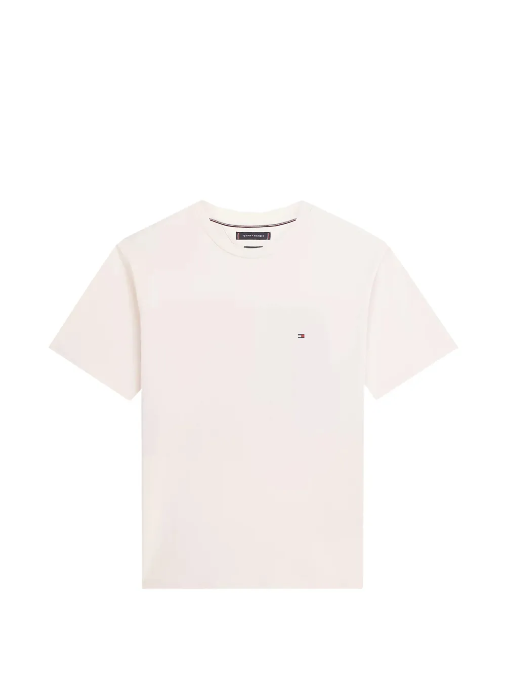 Tommy Hilfiger embroidered-logo T-shirt - Toni neutri
