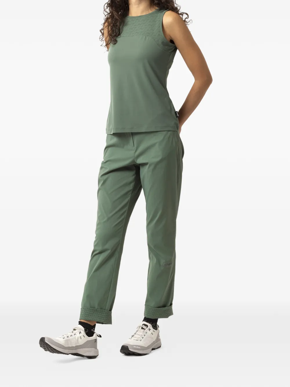  Lamunt Top Lara Iconic Tech Sin Mangas - Verde 