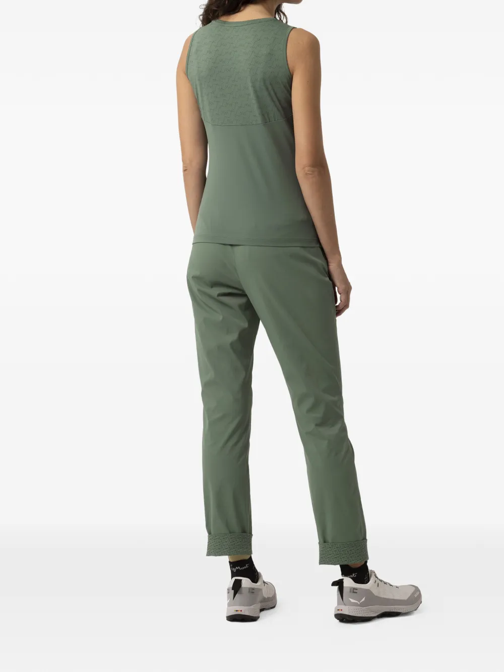  Lamunt Top Lara Iconic Tech Sin Mangas - Verde 