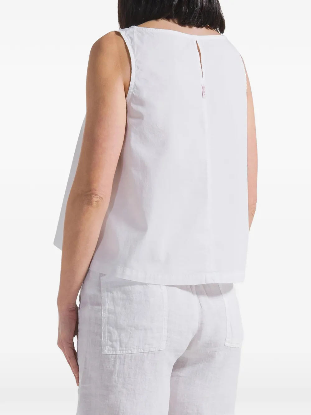 Poplin Sleeveless Top