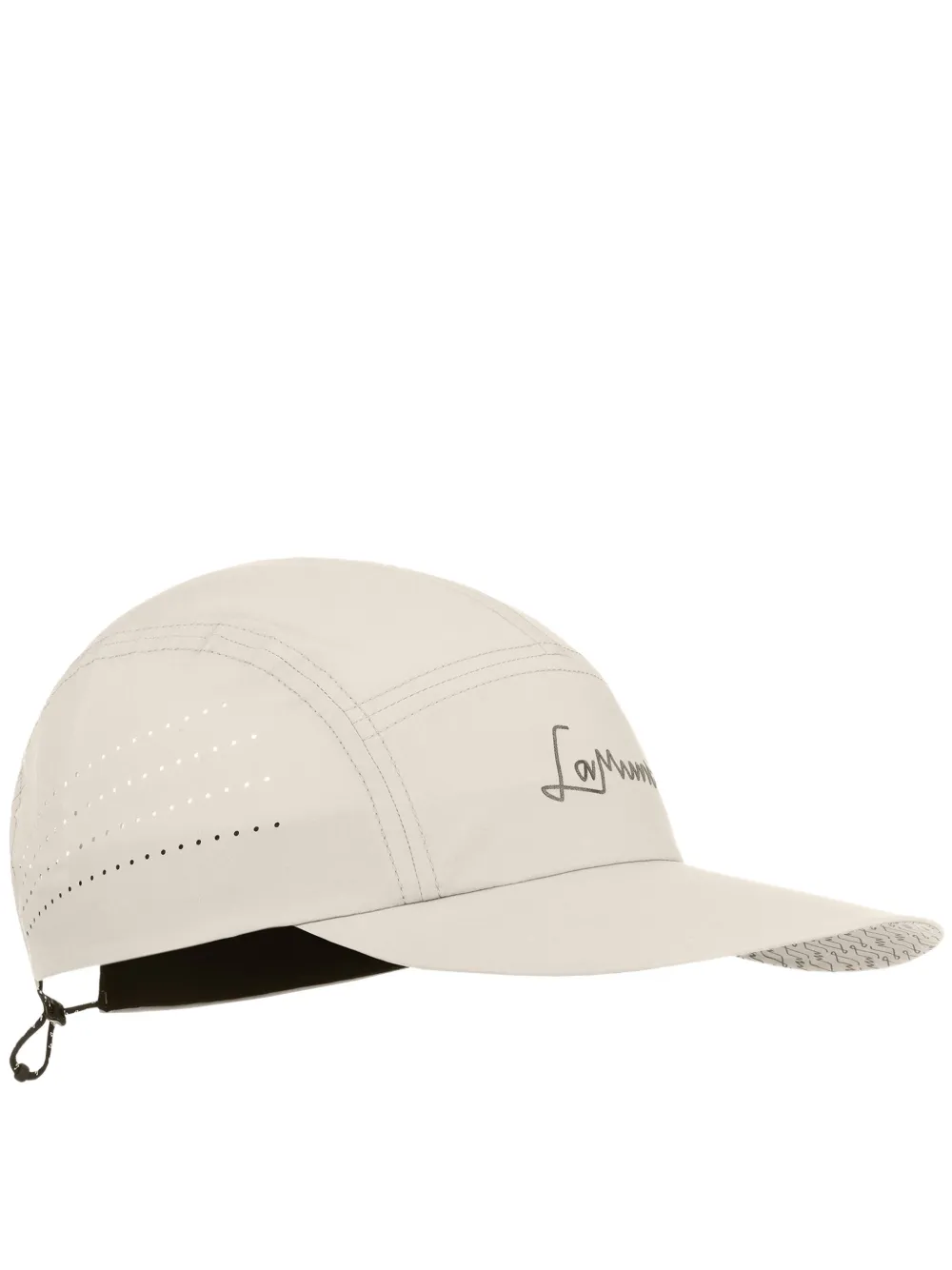 Lamunt Perforated Baseball Cap In Neutral