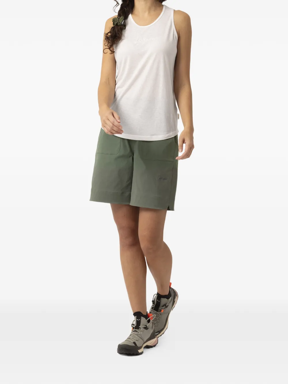  Lamunt Tina Racerback Vest - White 