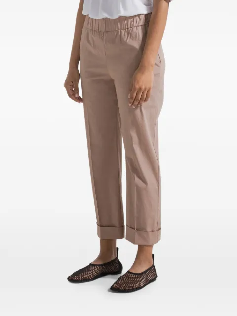 DEHA rolled-hem trousers