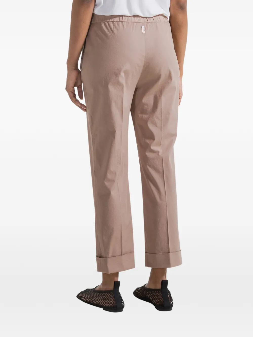  Deha Rolled-hem Trousers - Neutrals 