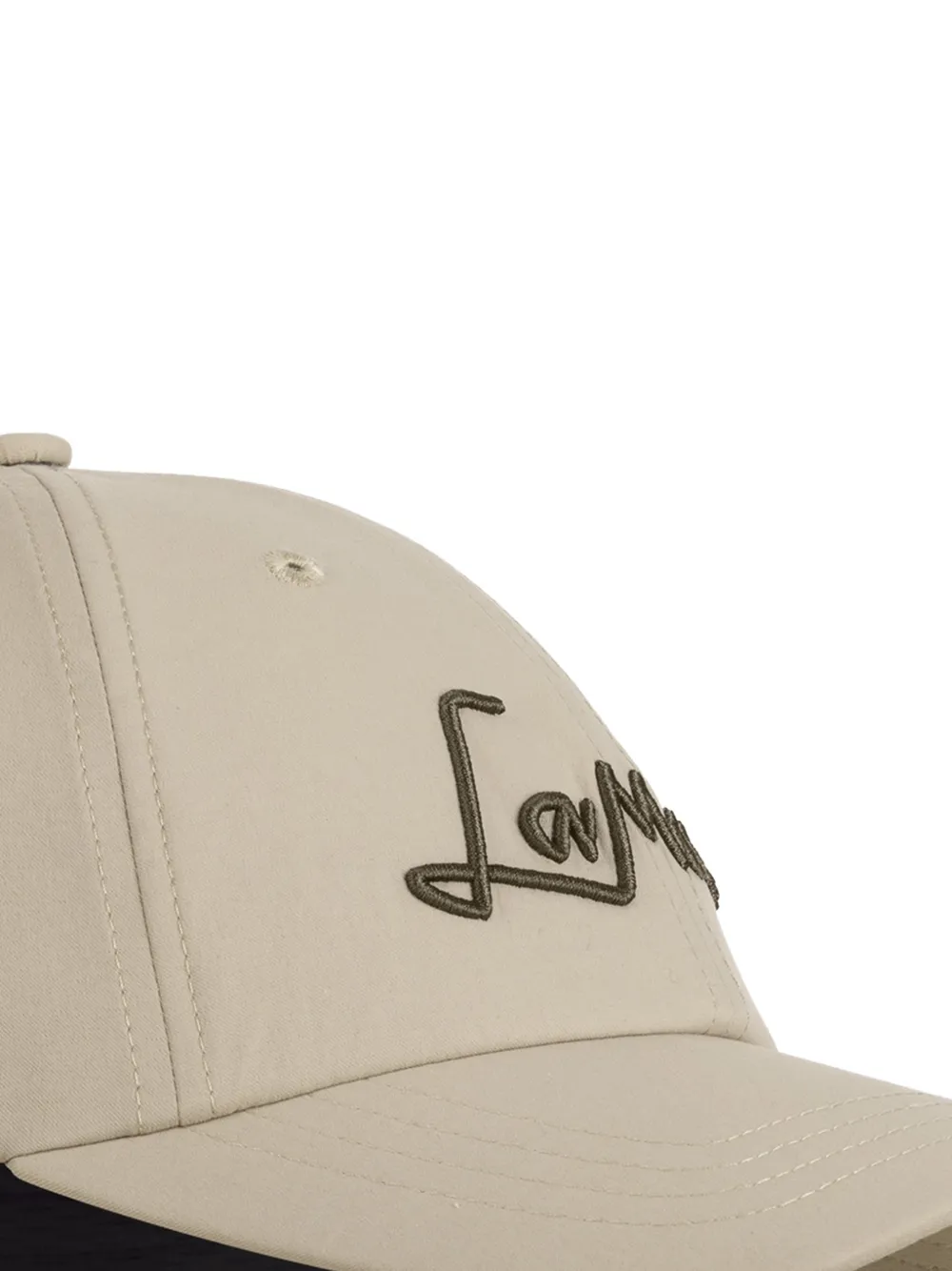 Lamunt Martha Light Logo-detail Baseball Cap - Neutrals 
