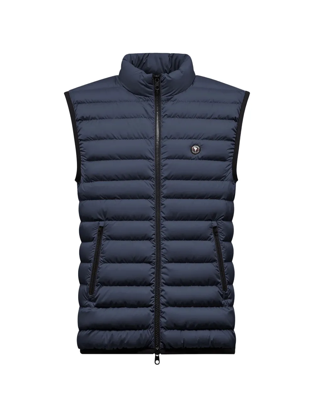 CAPE HORN Aike zip quilted gilet - Blu