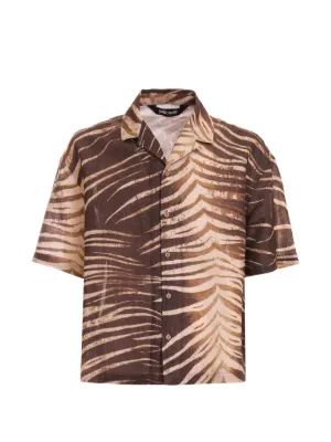 Chemise Sans Manches Just Cavalli Multicolore - Modèle Boutonnée XXL