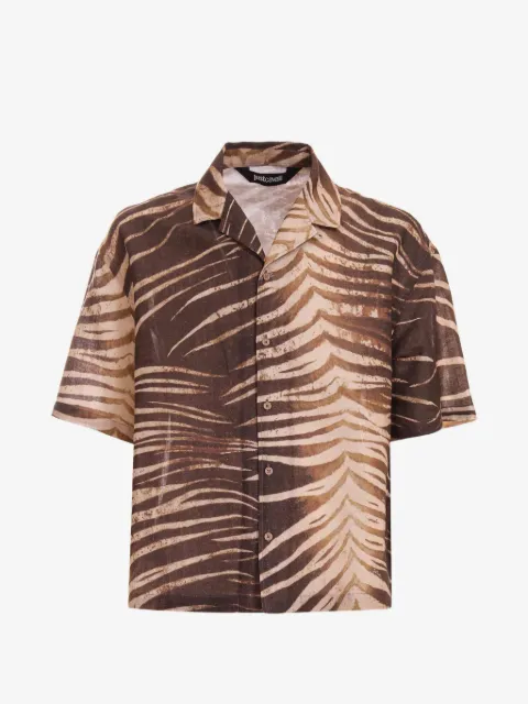 Just Cavalli tiger-print shirt