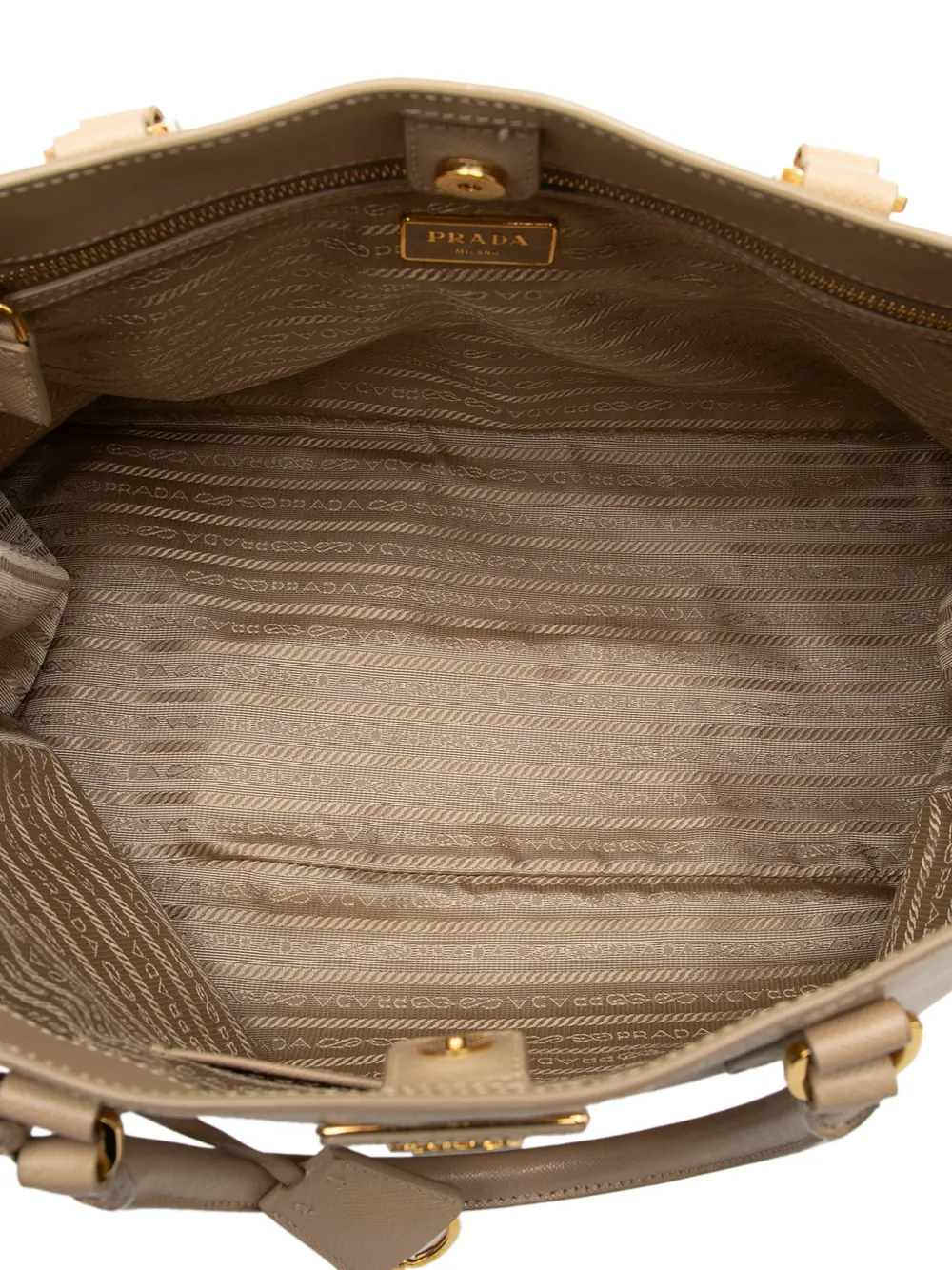 2010-2025 Large Saffiano Lux Galleria Tote Bag