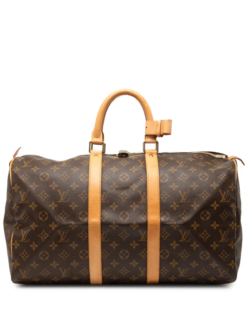 Louis Vuitton Pre-Owned 2003 Monogram Keepall 45 travel bag - Braun