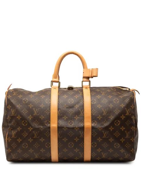 Louis Vuitton Pre-Owned bolsa de viaje con monograma Keepall 45 2003