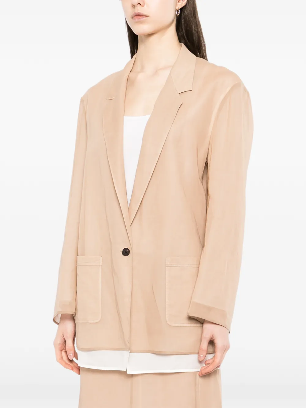  Yeareast Sheer Blazer - Neutrals 