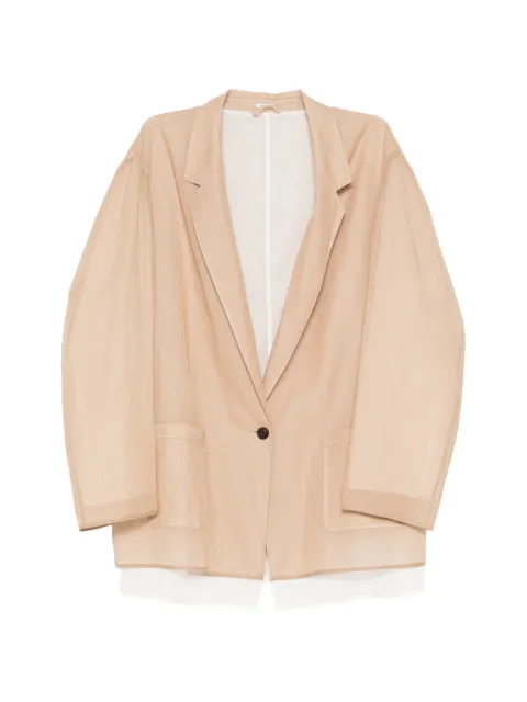 YEAREAST sheer blazer