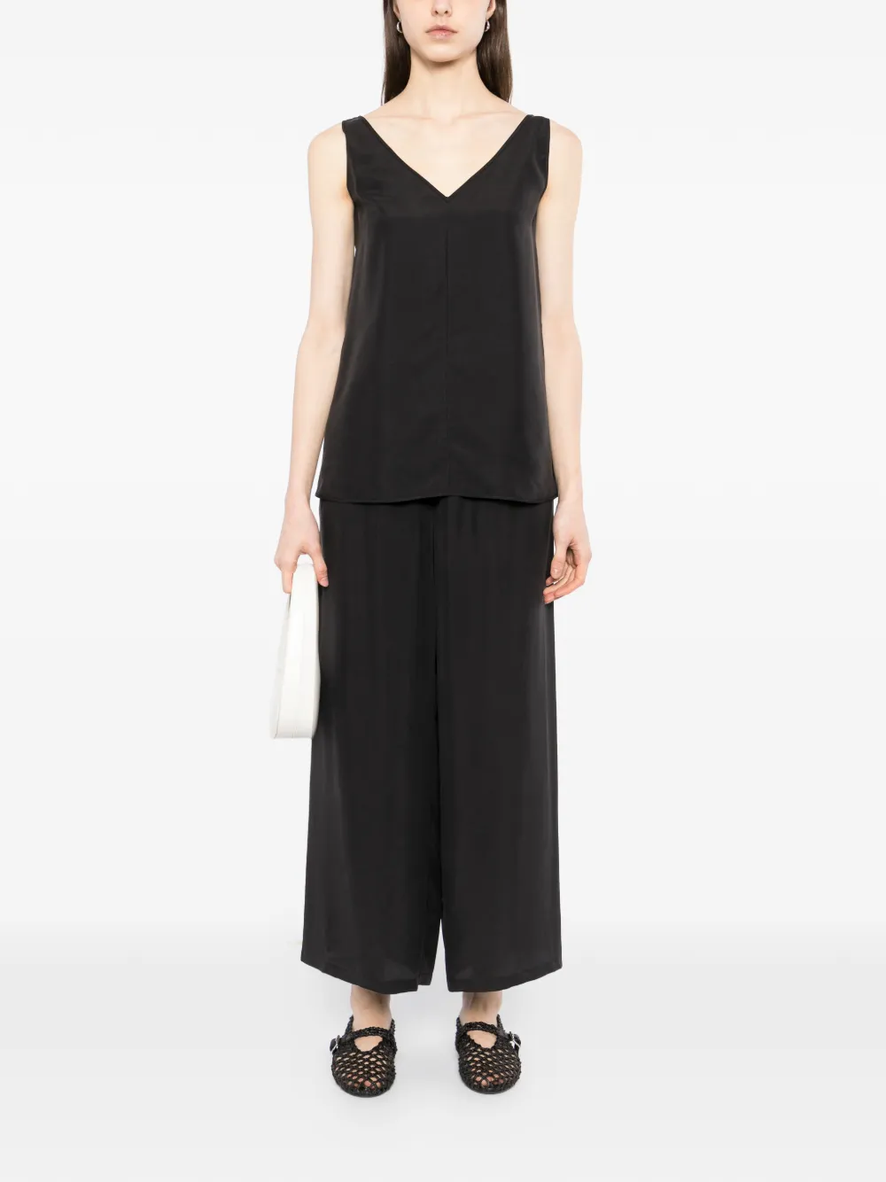  Yeareast Silk Trousers - Grey 