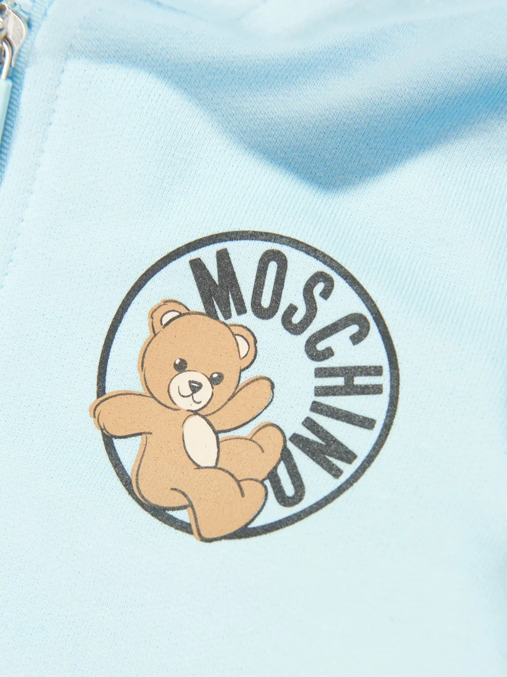 Moschino Kids Trainingspak met grafische print Blauw