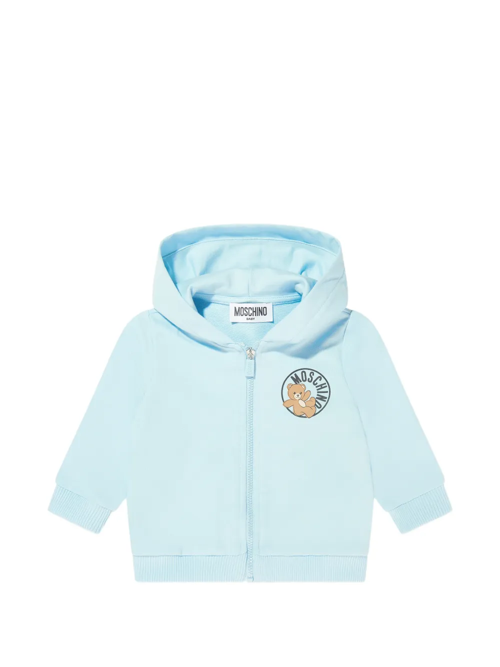 Moschino Kids Trainingspak met grafische print Blauw