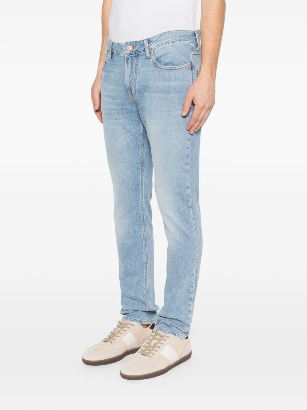 Emporio Armani Jeans met vijf zakken Blauw
