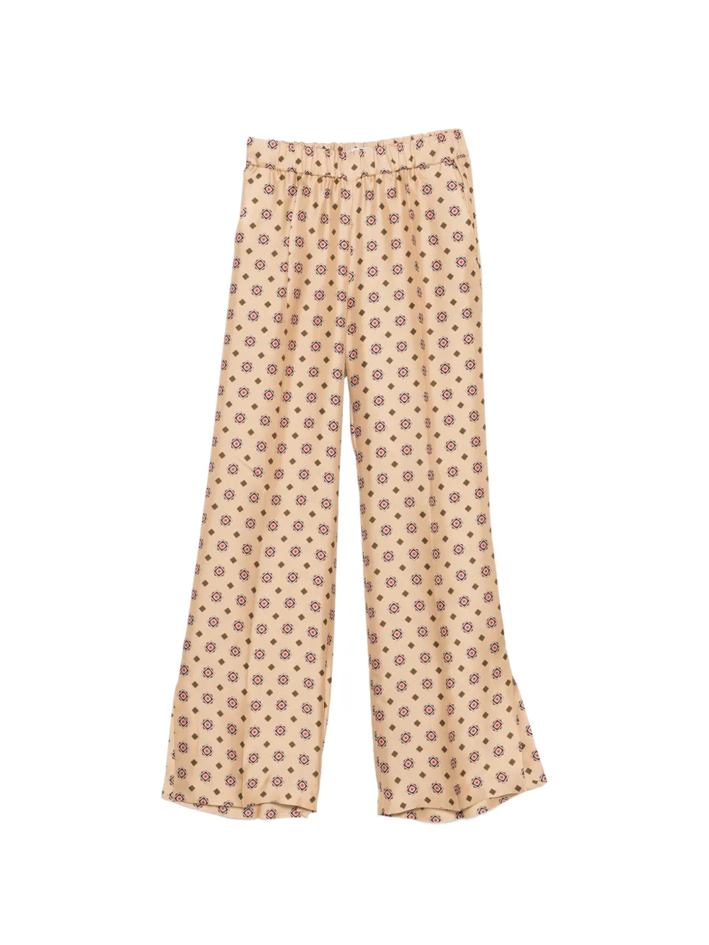 Alberto Biani printed trousers - Toni neutri