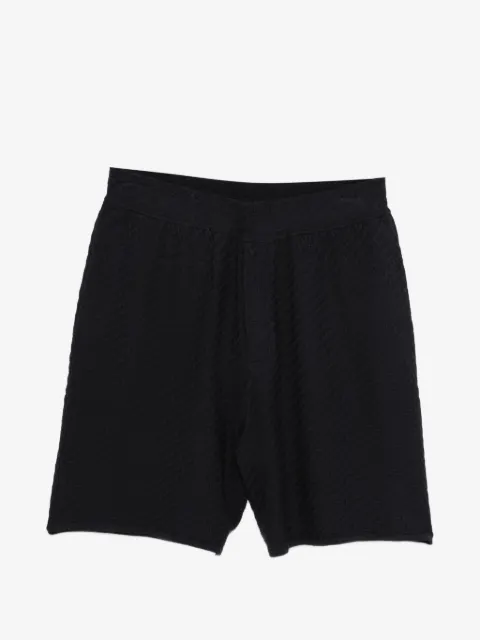 Emporio Armani textured shorts