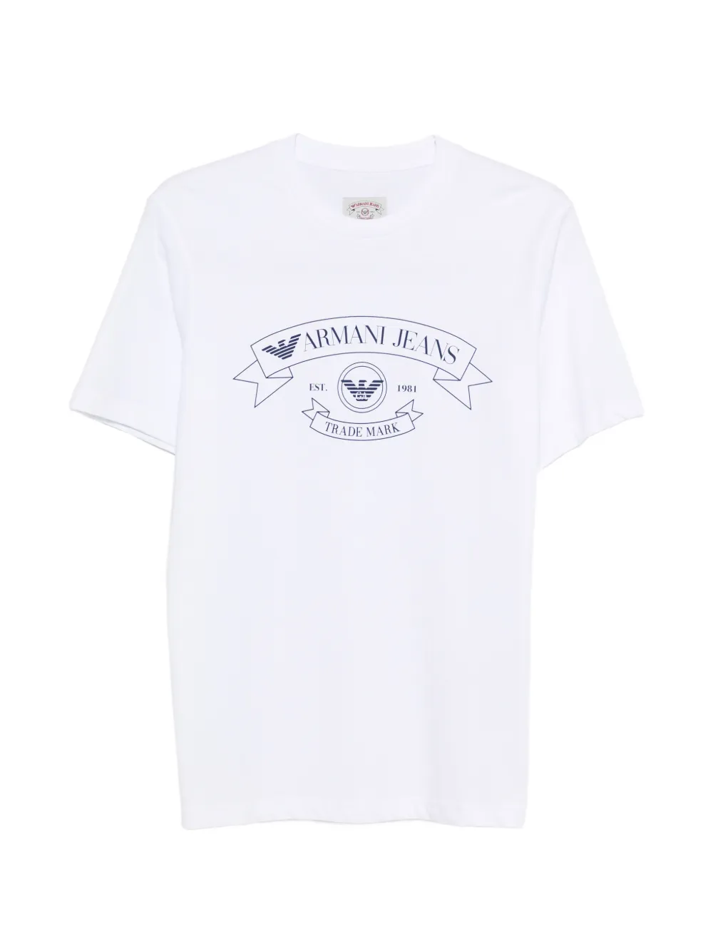 Emporio Armani T-shirt con stampa - Bianco