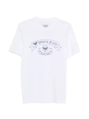 Emporio Armani ロングTシャツ | ホワイト | FARFETCH JP