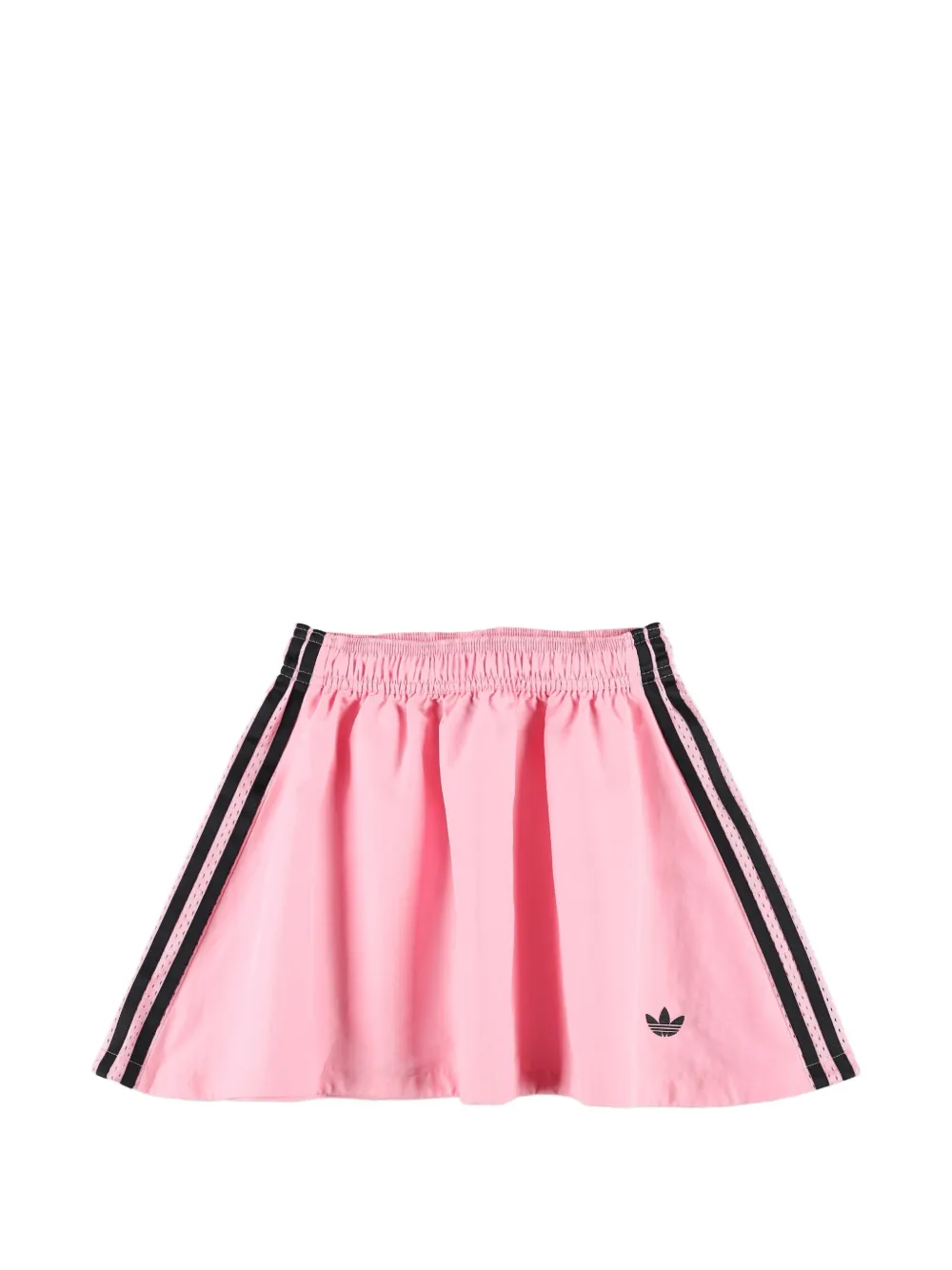 adidas Kids striped mini skirt - Rosa