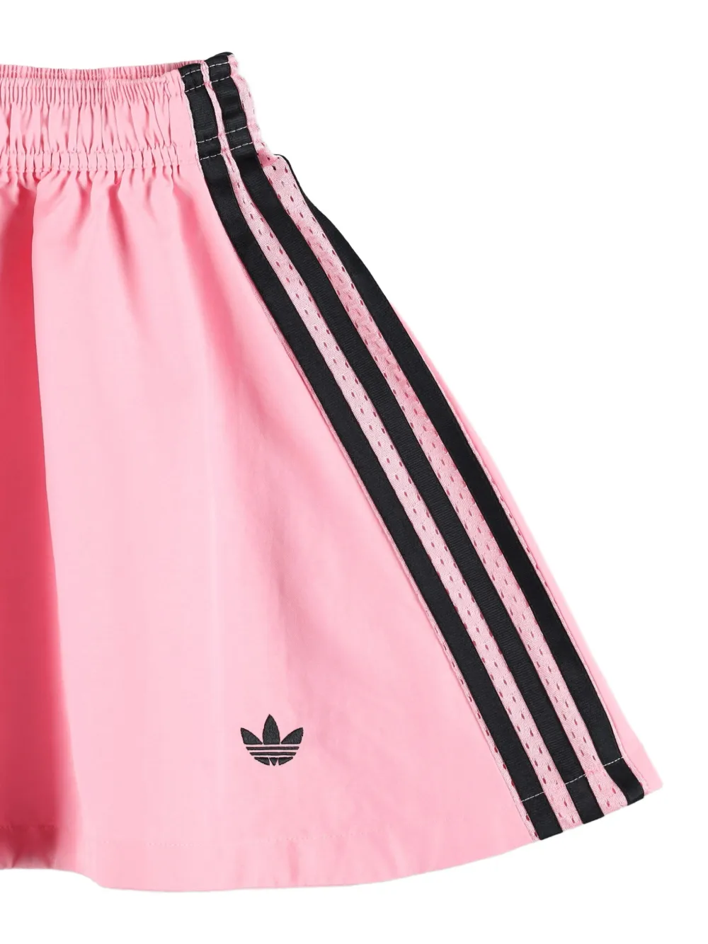  Adidas Kids Striped Mini Skirt - Pink 
