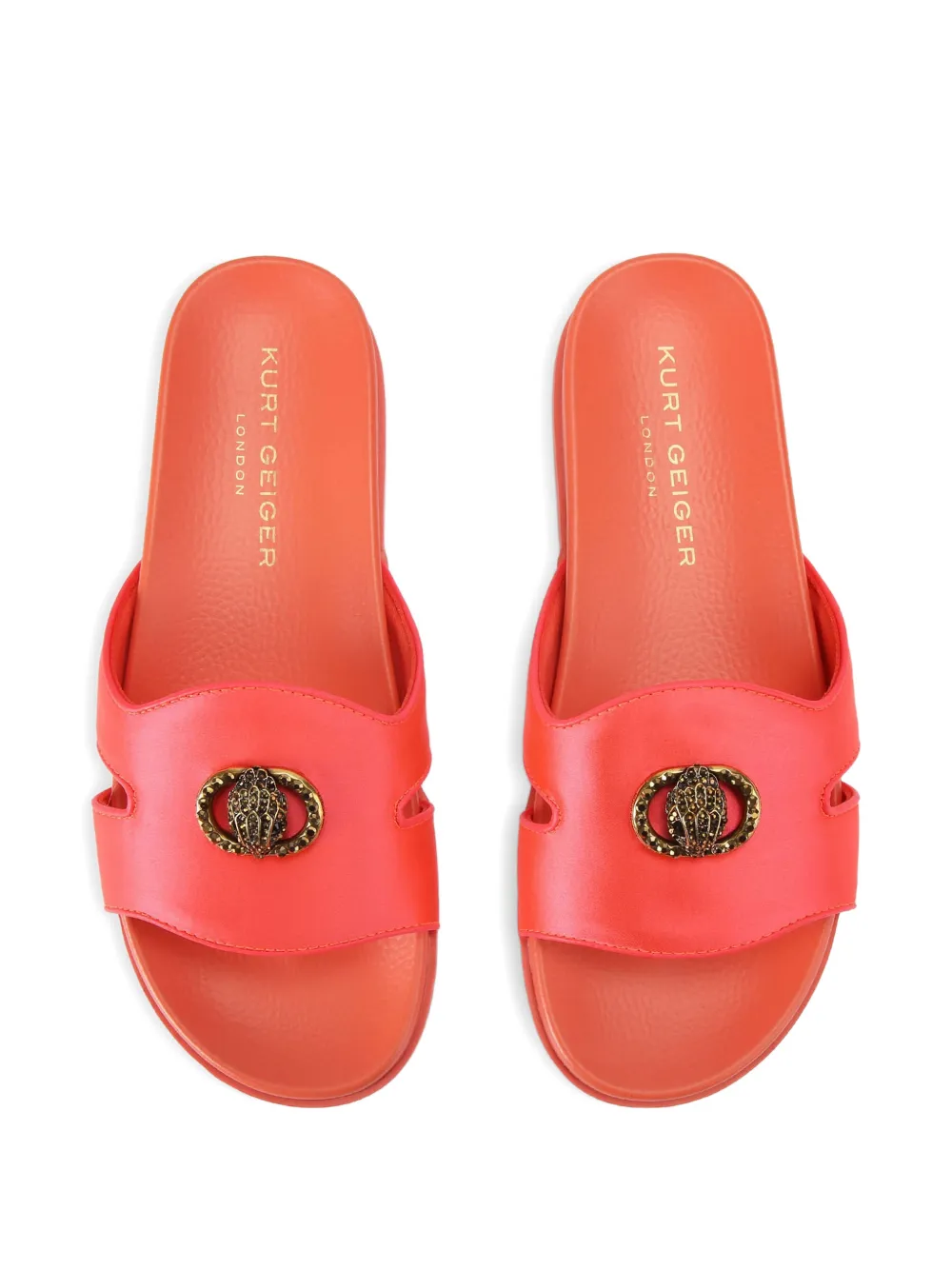 Kurt Geiger London Chelsea uitgesneden sandalen Oranje