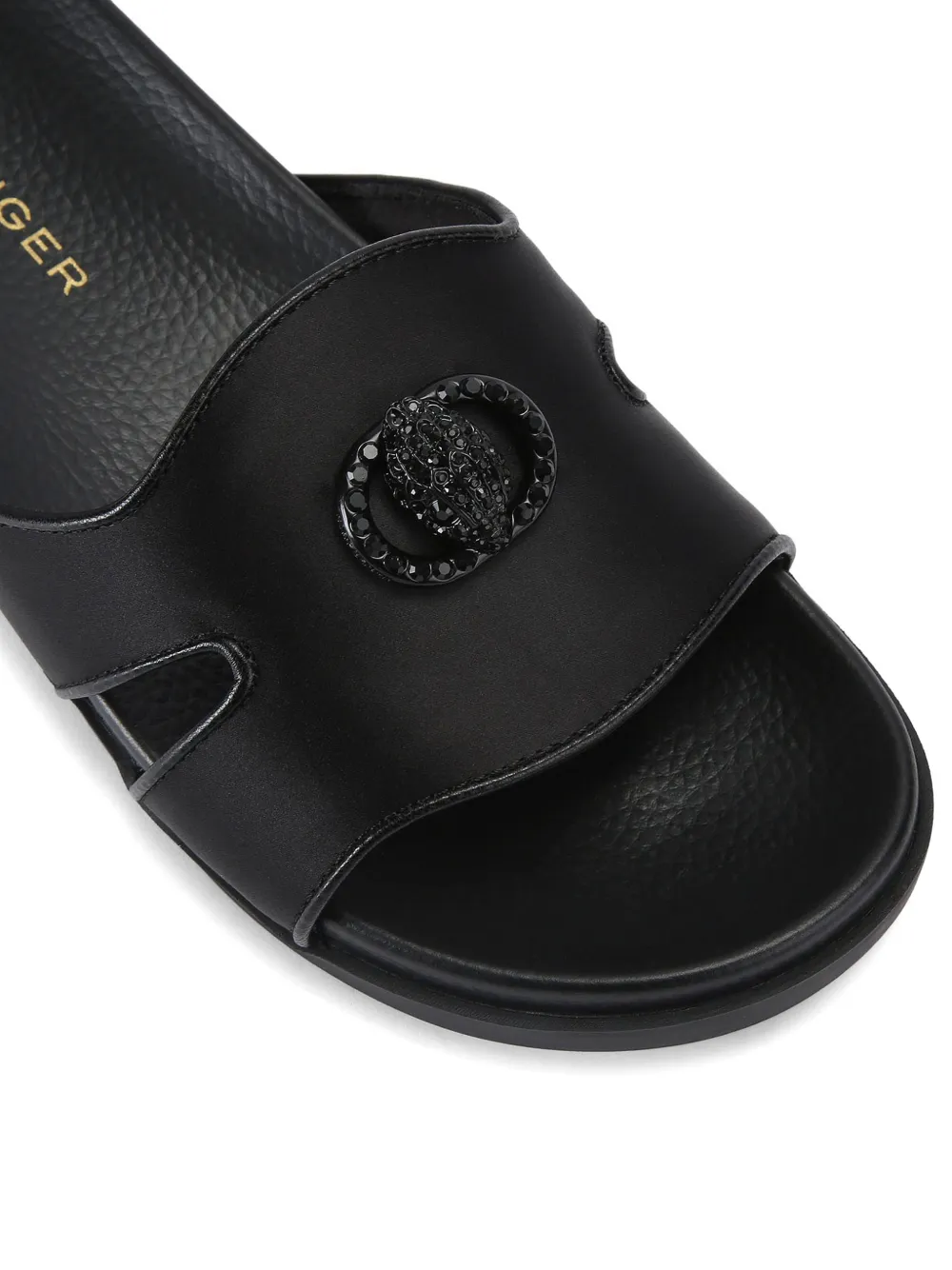 Kurt Geiger London Chelsea uitgesneden sandalen Zwart