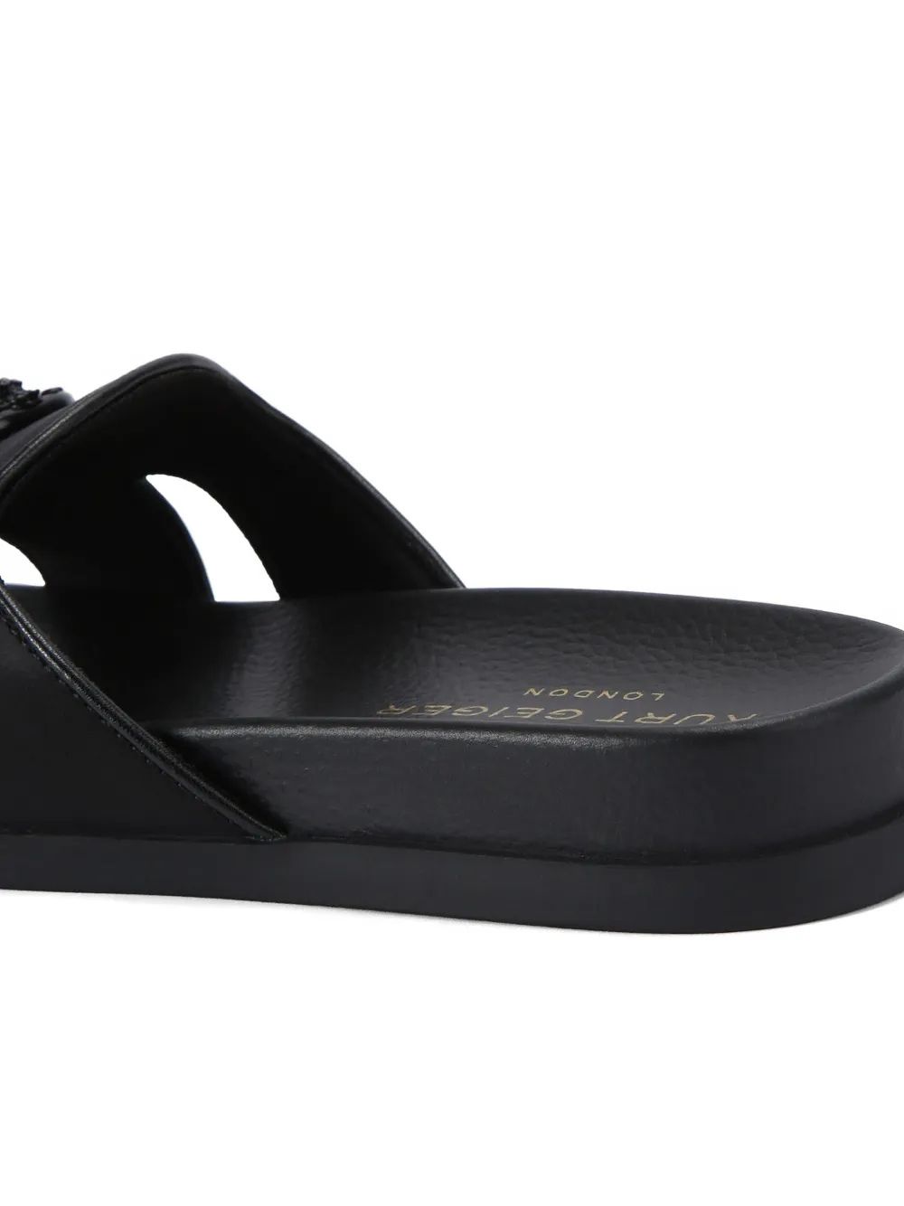 Kurt Geiger London Chelsea uitgesneden sandalen Zwart