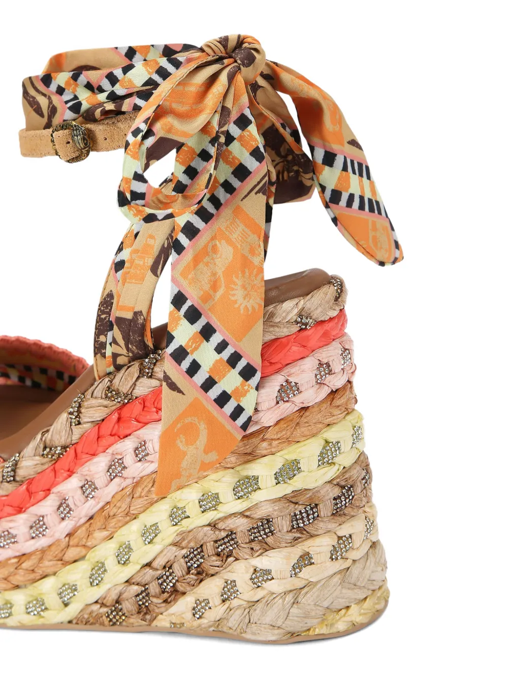 Kurt Geiger London Chelsea Scarf sandalen Beige