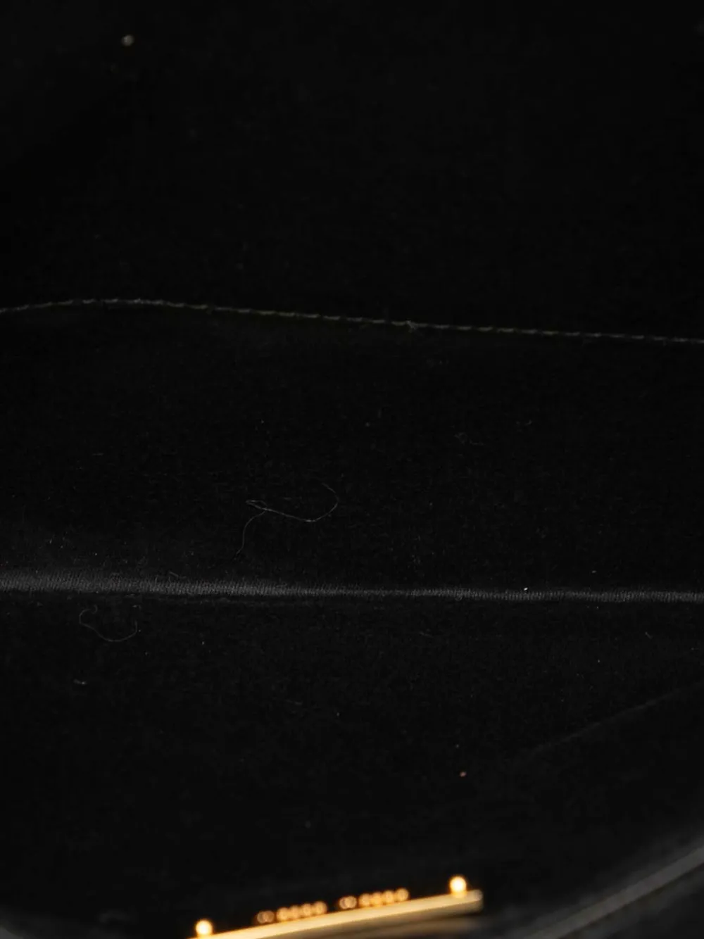2010-2025 Studded Leather Zip Clutch Bag