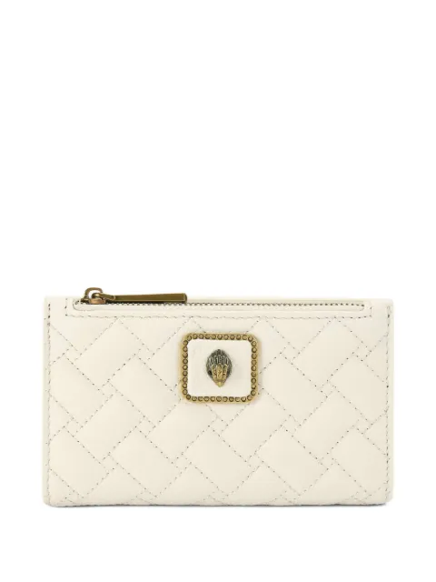 Kurt Geiger London Pimlico quilted eagle-head-embellished bifold wallet