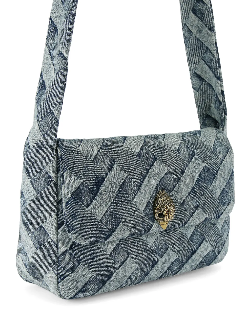 Kensington Knot Eagle-Head-Embellished Shoulder Bag