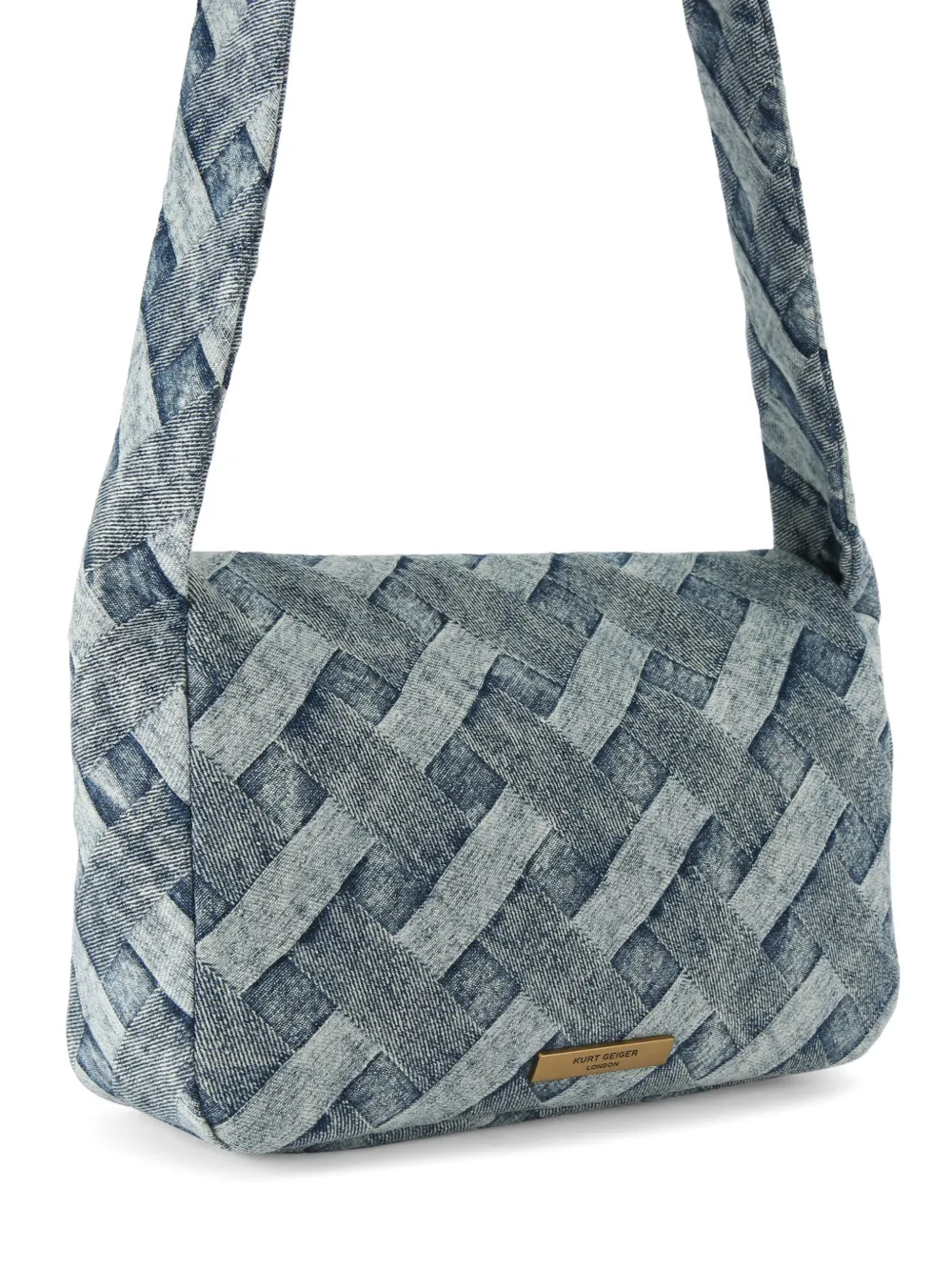 Kensington Knot Eagle-Head-Embellished Shoulder Bag