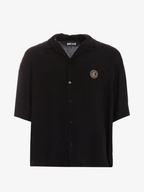 Just Cavalli short-sleeve logo shirt