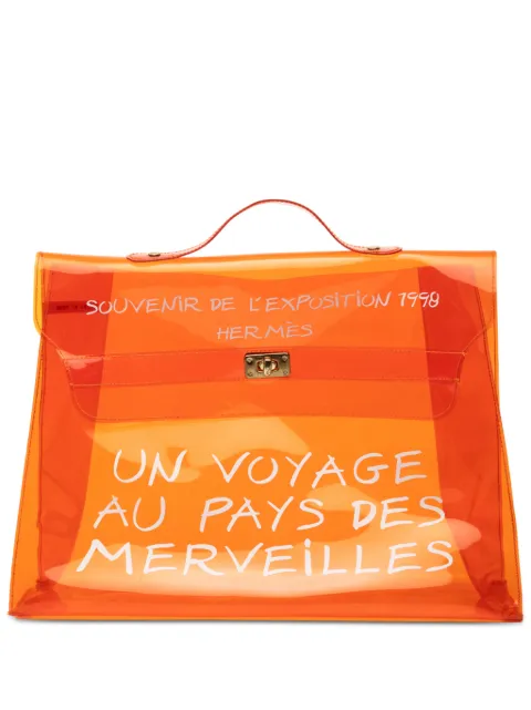 Hermès Pre-Owned 1998 Vinyl Souvenir De L Exposition Kelly handbag