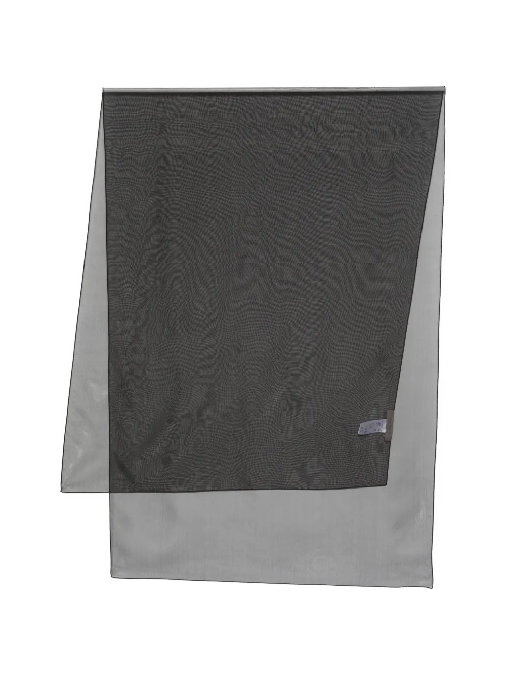 D.Exterior black scarf - Nero