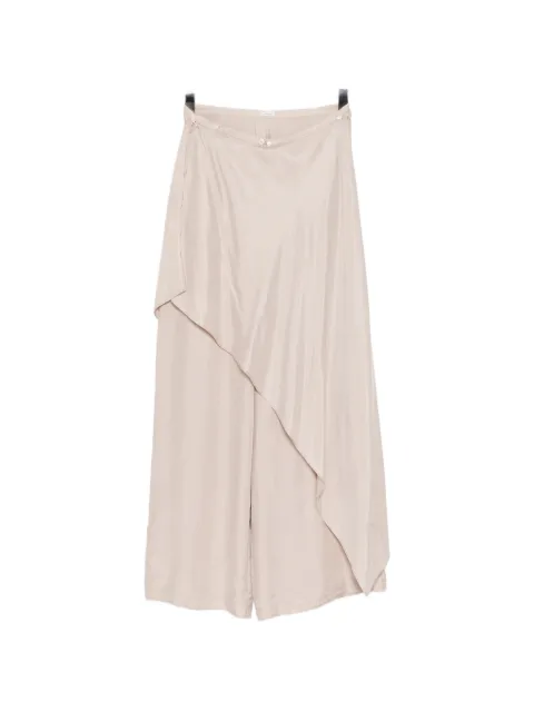 YEAREAST asymmetric-layer trousers