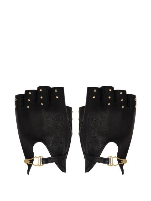Maison Close studded leather mittens
