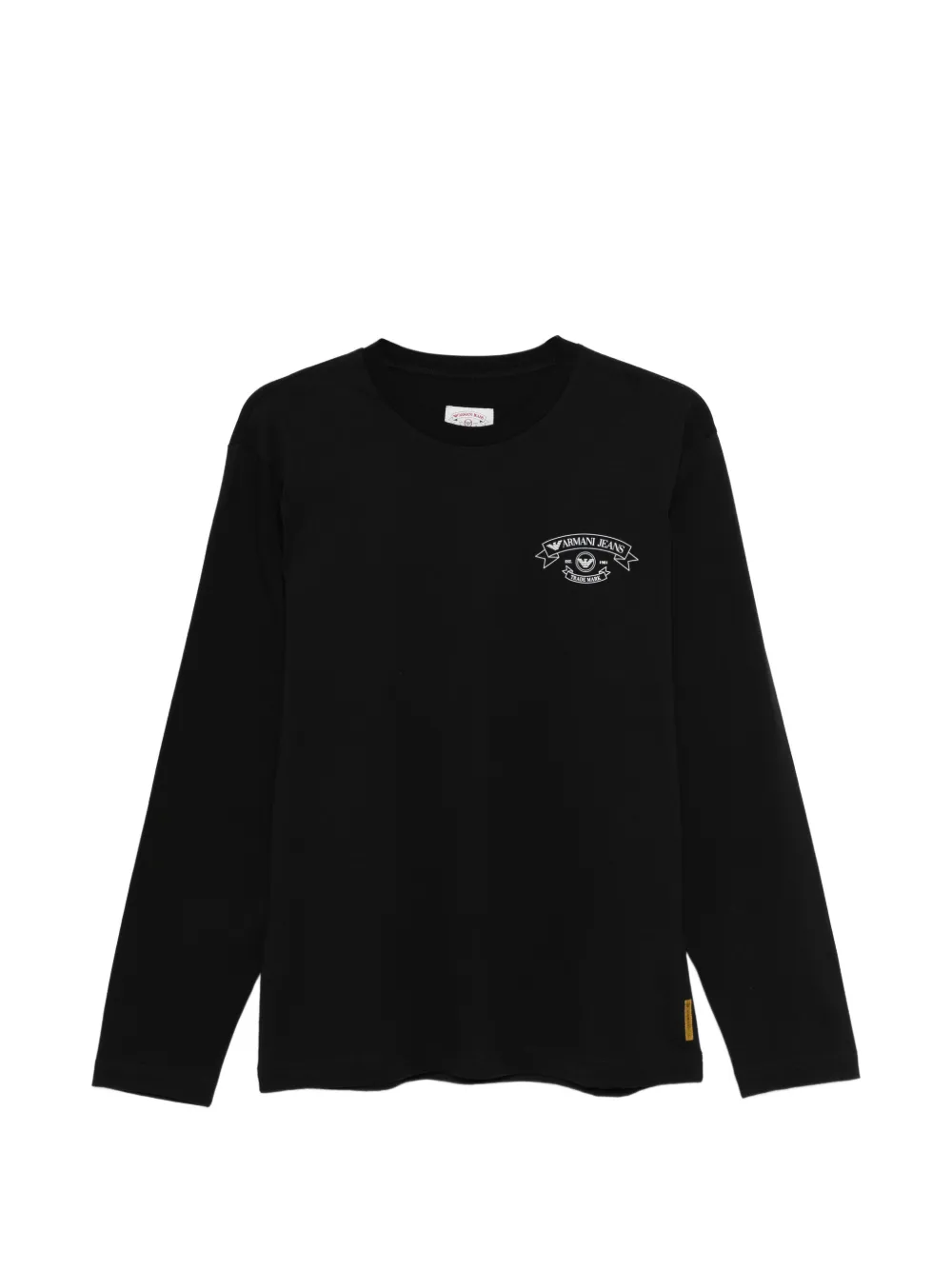 Emporio Armani T-shirt a maniche lunghe - Nero