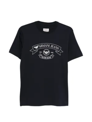 FENDI Fendi Roma 1925-graphic T-shirt | Blue | FARFETCH