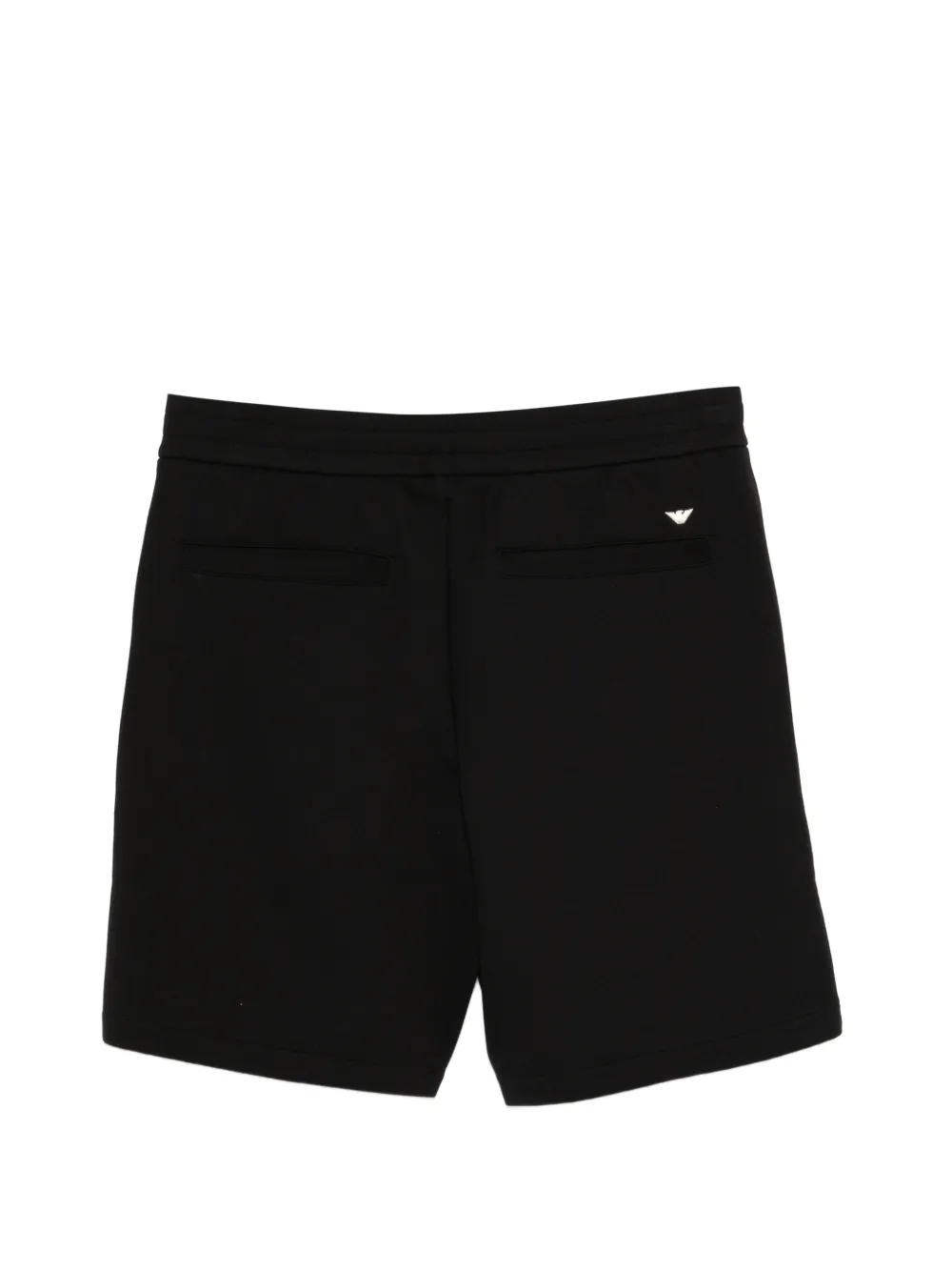 Emporio Armani Elastische shorts Zwart