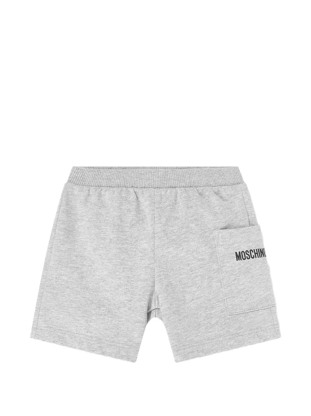 Moschino Kids Shortsset met grafische teddybeerprint Grijs