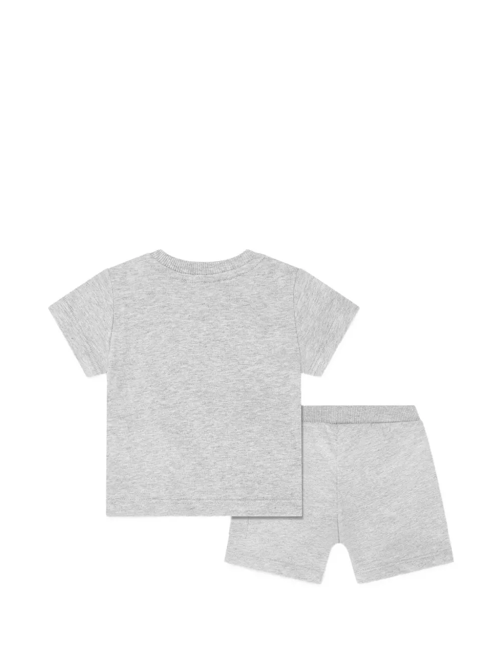 Moschino Kids Shortsset met grafische teddybeerprint Grijs