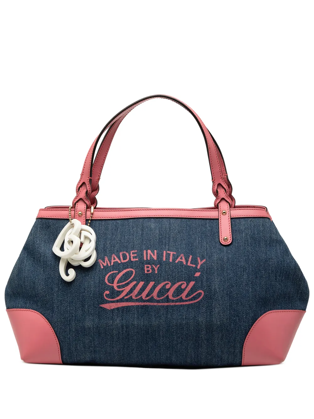 Gucci Pre-Owned 2000-2015 Denim Craft tote bag - Blu